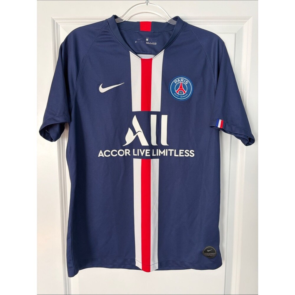Nike Paris Saint-Germain Navy Home 2019-20 Jersey Size Large PSG